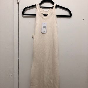 Midi cream dress
